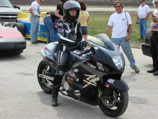 Trillium Muir en Hayabusa