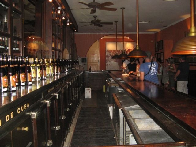Le bar du muse du Rhum  la Havane