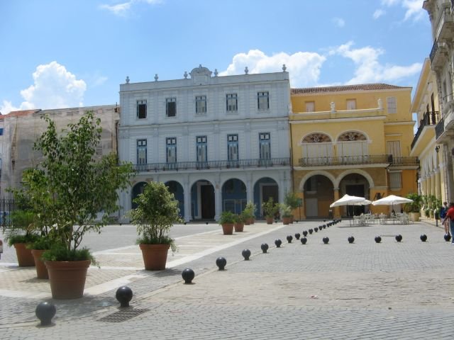 La vieille place de La Havane