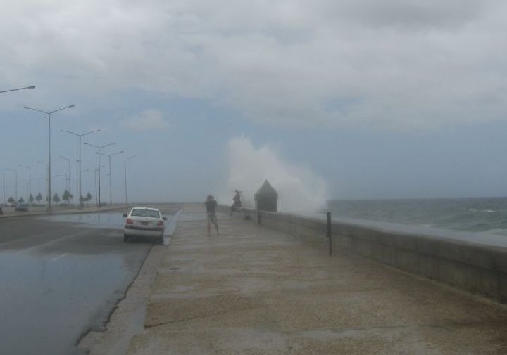 Malecon avant l'ouragan