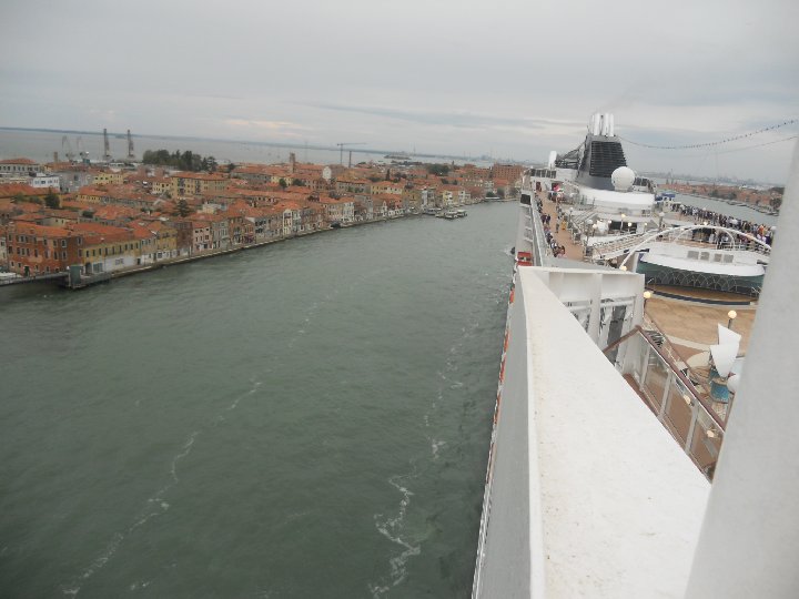 Venise vepuis le MSC Musica