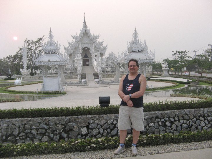 Le temple blanc : Wat Rong Khun