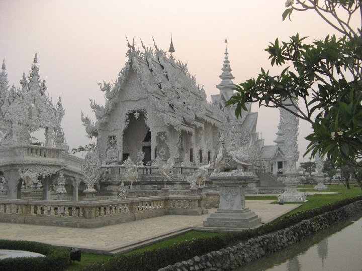 Le temple blanc : Wat Rong Khun