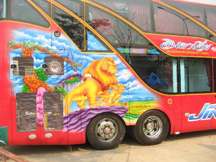 Lion King bus