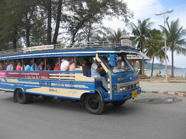 Phuket le bus public