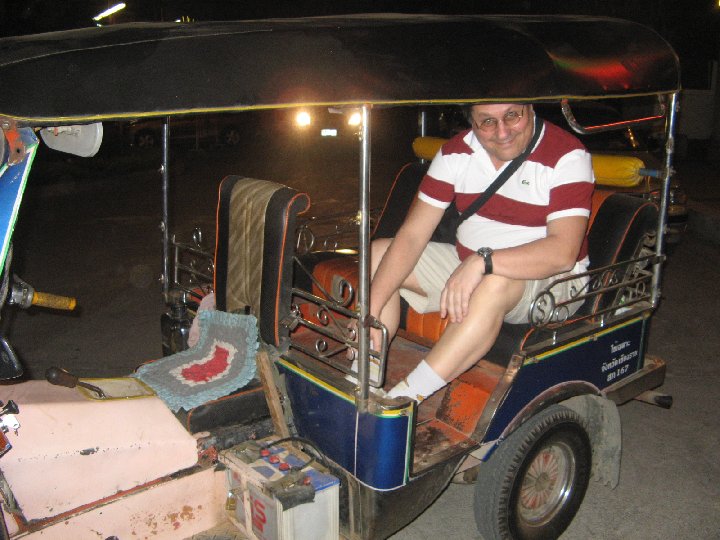 tuk tuk en Thalande